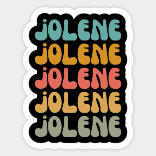 Jolene Sticker